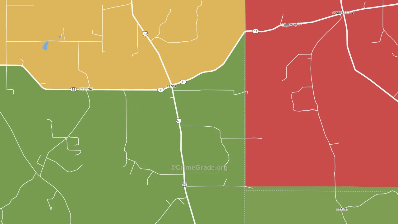 Pansy, AR Map of Assault Rates