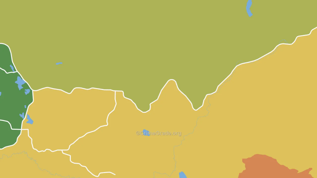 Park Rapids, WA Map of Assault Rates