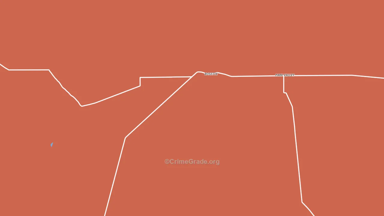 Park Valley, UT Map of Assault Rates