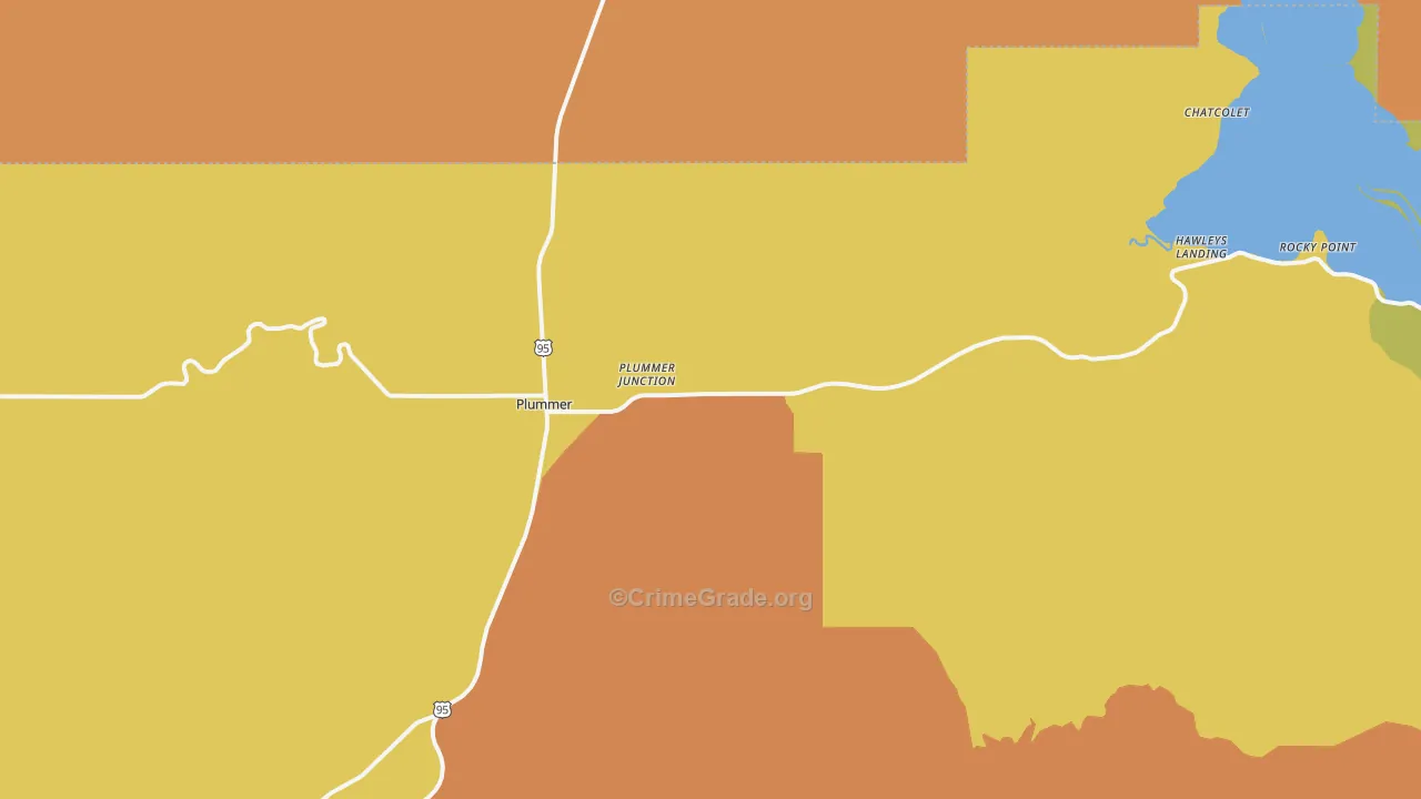 Parkline, ID Map of Assault Rates