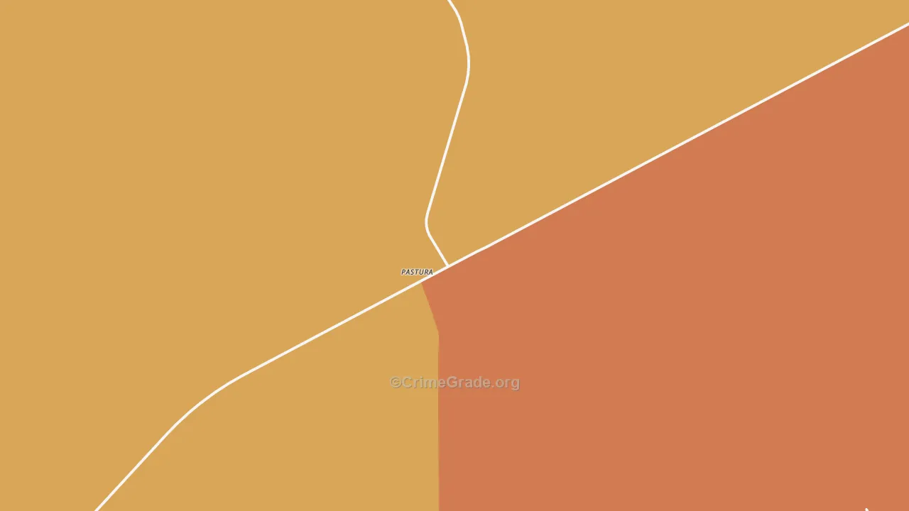 Pastura, NM Map of Assault Rates