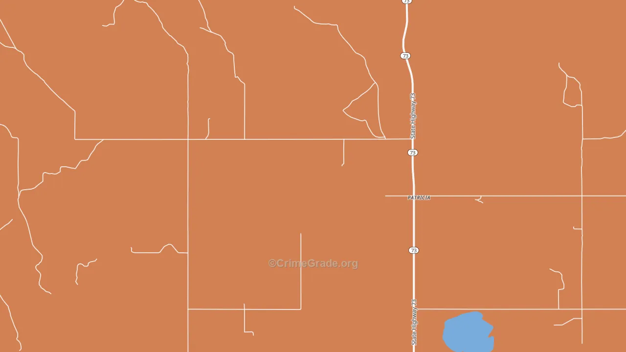 Patricia, SD Map of Assault Rates