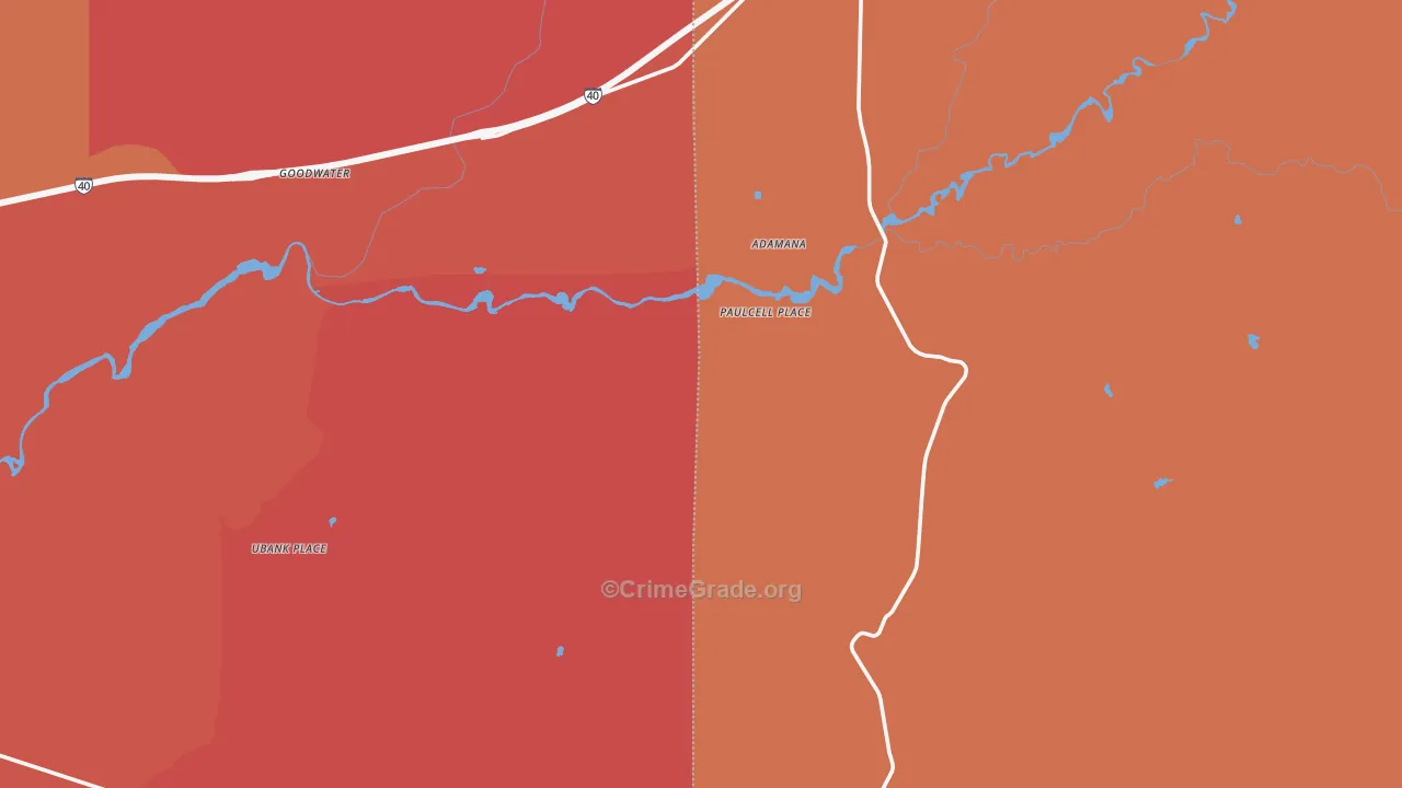 Paulcell Place, AZ Map of Assault Rates