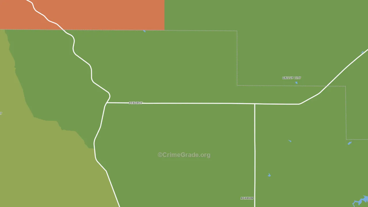 Pendroy, MT Map of Assault Rates