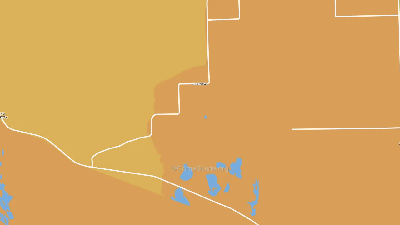 Penrose, UT Map of Assault Rates