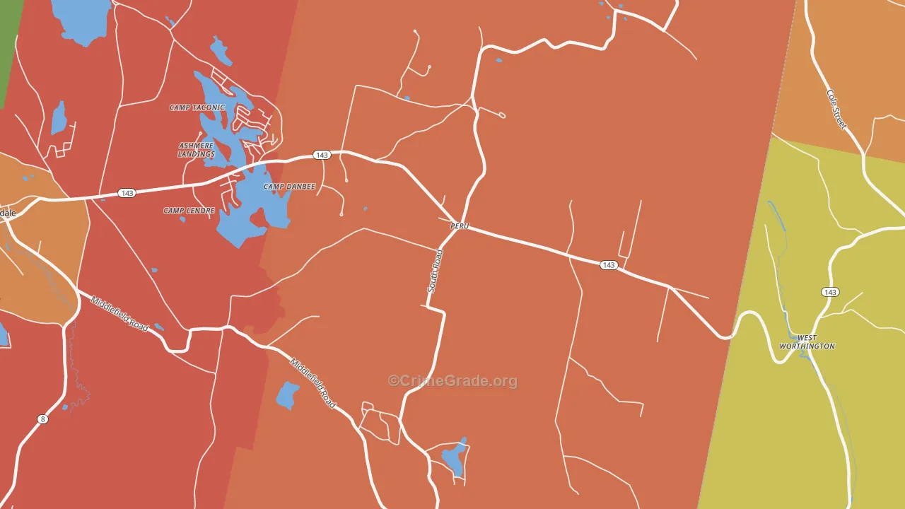 Peru, MA Map of Assault Rates