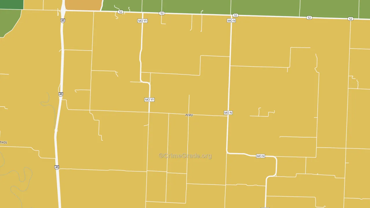 Peru, MO Map of Assault Rates