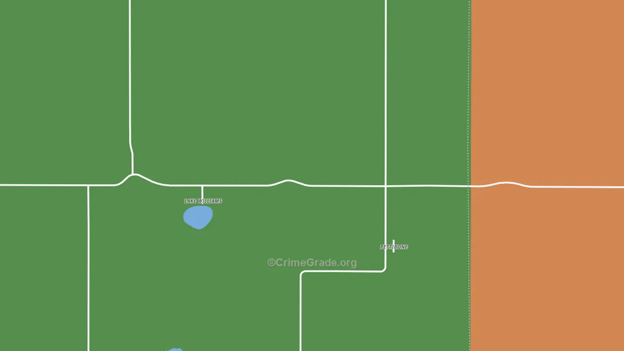 Pettibone, ND Map of Assault Rates