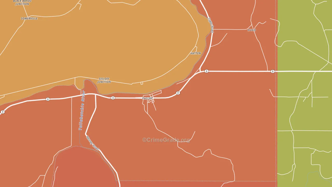 Philipp, MS Map of Assault Rates