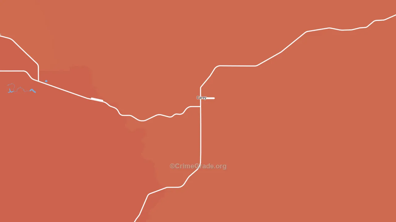Picabo, ID Map of Assault Rates