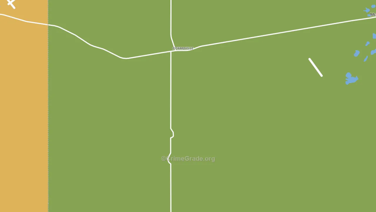 Pickardville, ND Map of Assault Rates