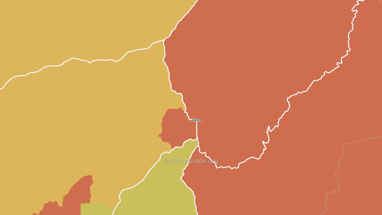 Pierce, ID Map of Assault Rates