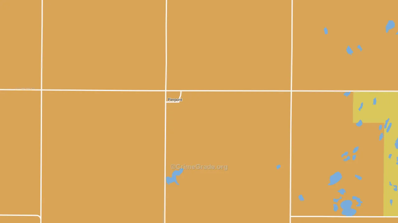 Pierpont, SD Map of Assault Rates