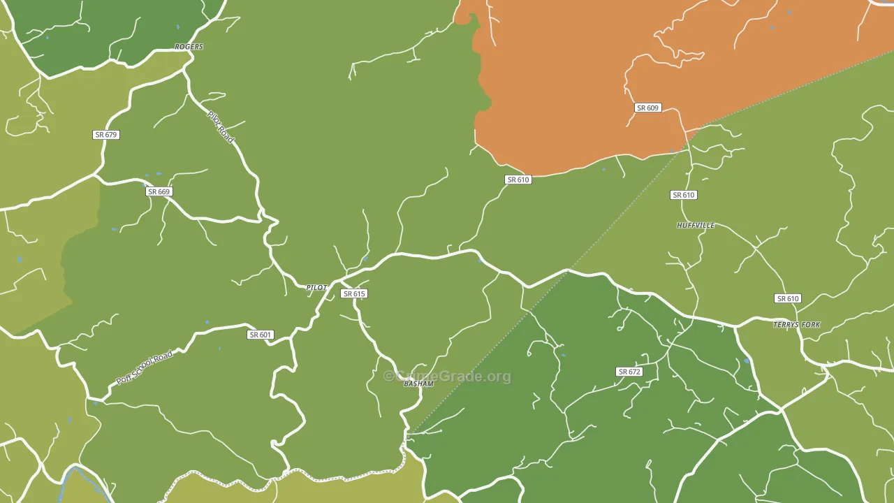 Pilot, VA Map of Assault Rates