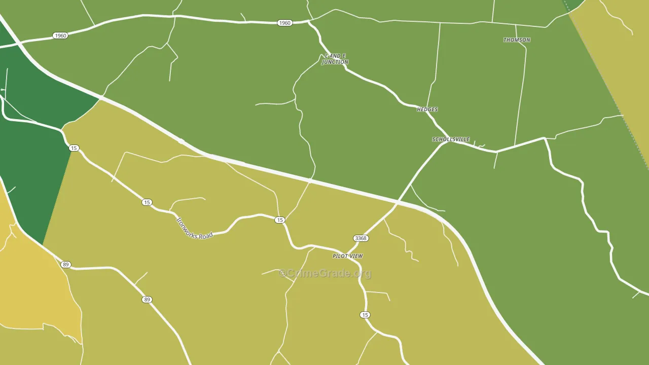 Pilot View, KY Map of Assault Rates