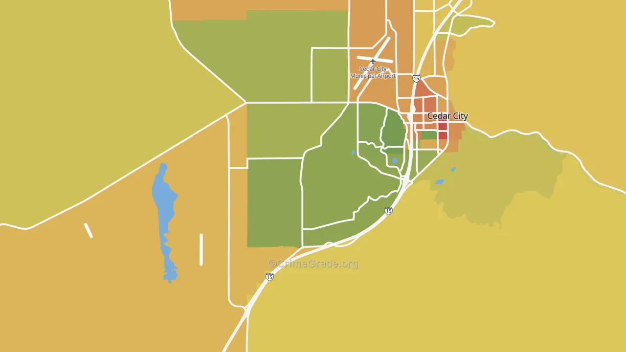 Pintura, UT Map of Assault Rates