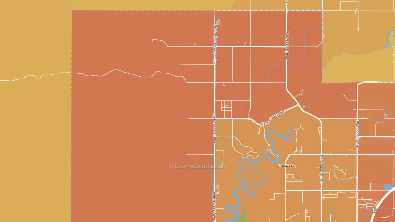 Plano, ID Map of Assault Rates