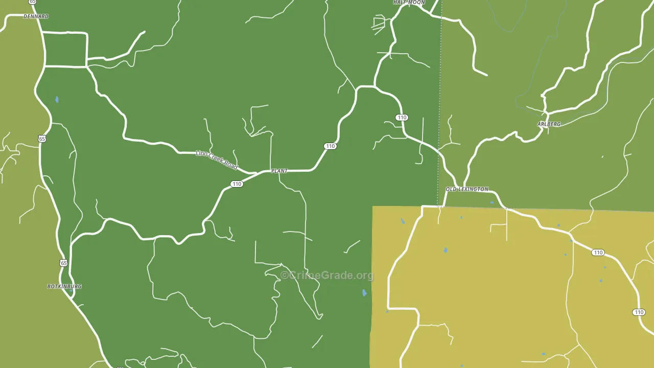 Plant, AR Map of Assault Rates