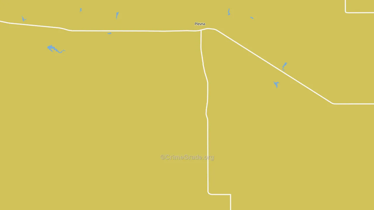 Plevna, MT Map of Assault Rates