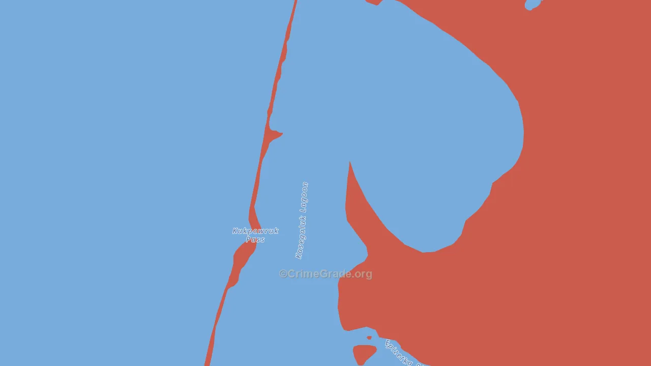 Point Lay, AK Map of Assault Rates