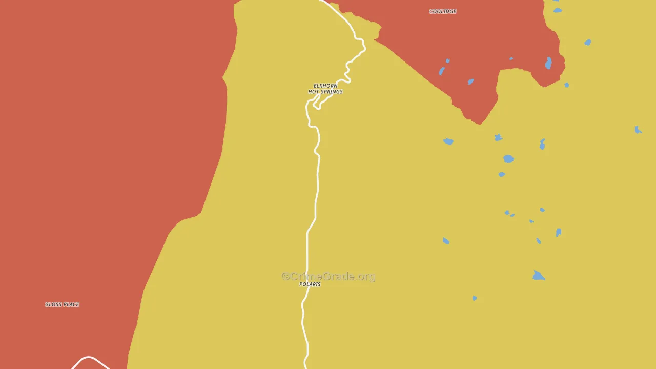 Polaris, MT Map of Assault Rates