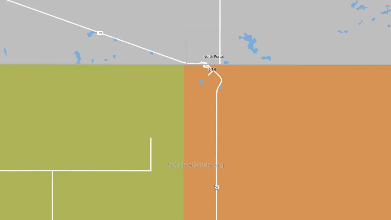 Portal, ND Map of Assault Rates