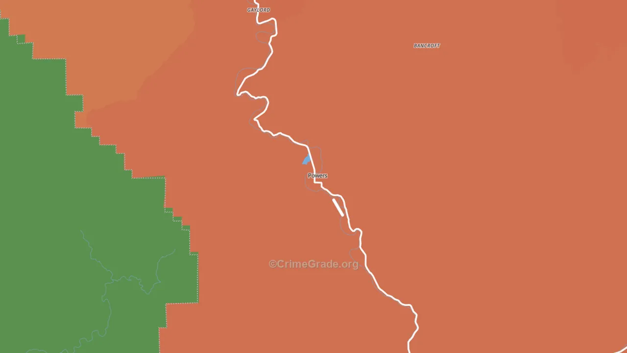 Powers, OR Map of Assault Rates
