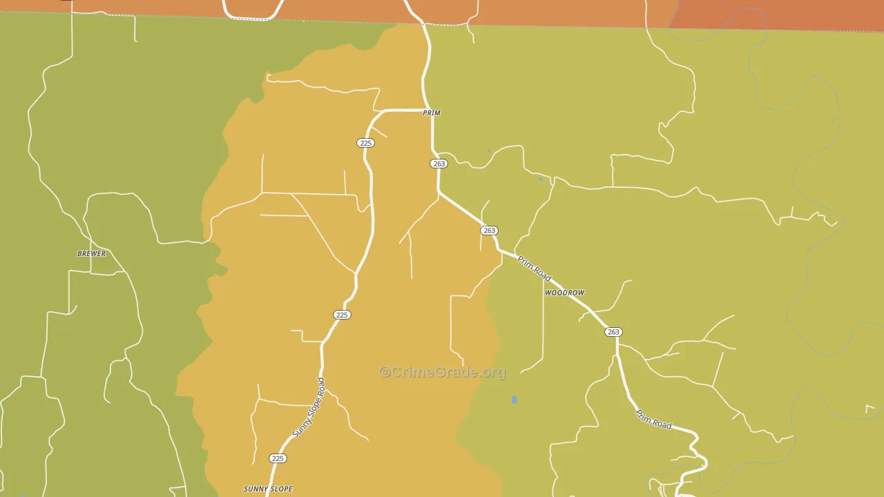 Prim, AR Map of Assault Rates