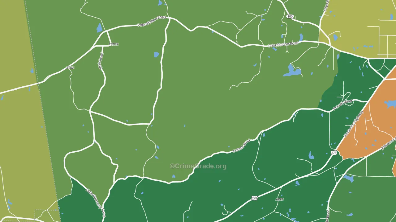 Prior, GA Map of Assault Rates
