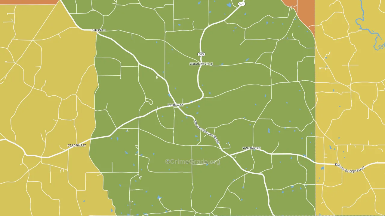 Progress, MS Map of Assault Rates