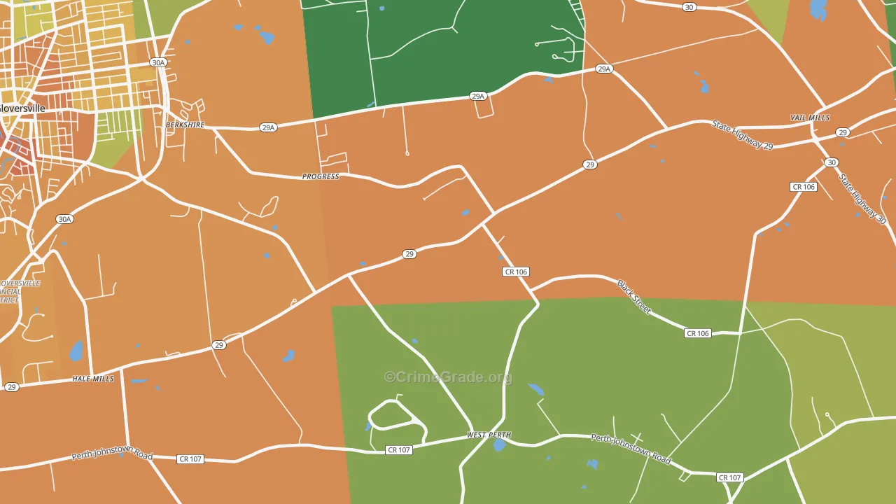 Progress, NY Map of Assault Rates