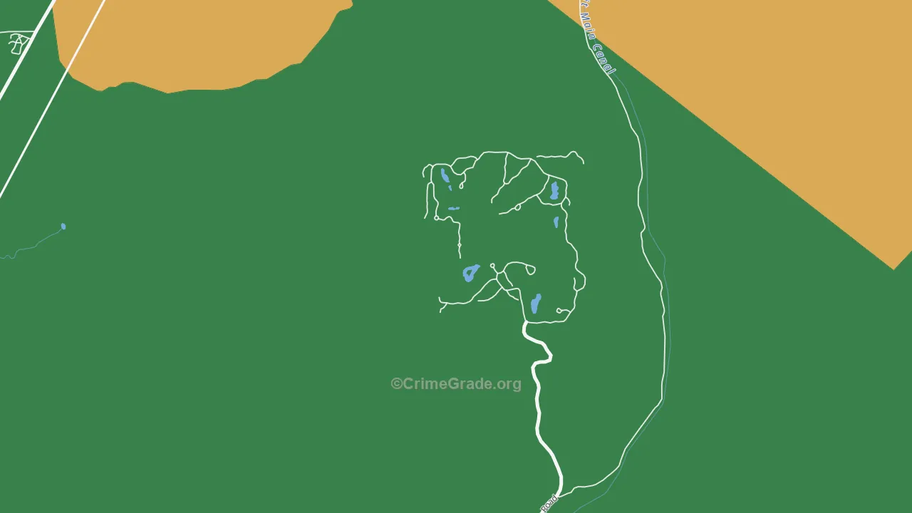 Pronghorn, OR Map of Assault Rates