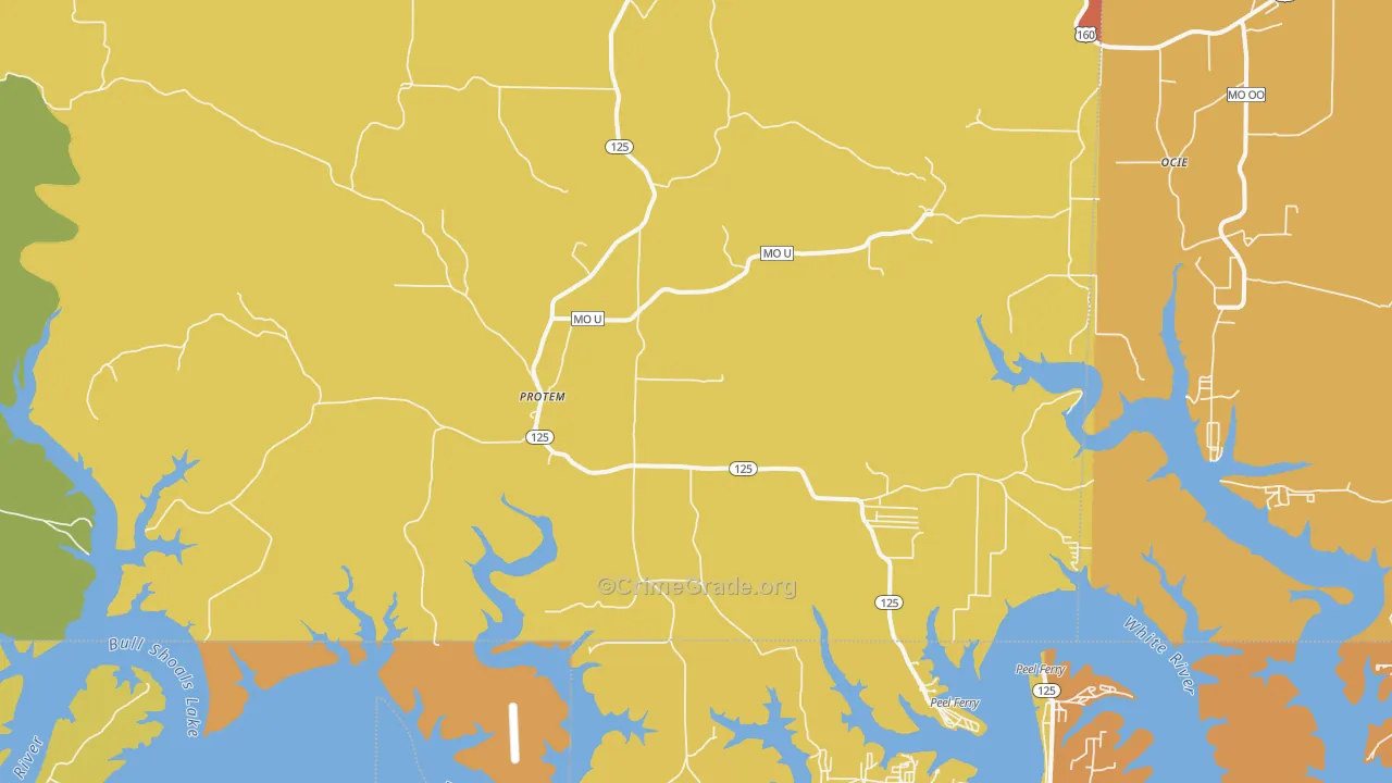Protem, MO Map of Assault Rates