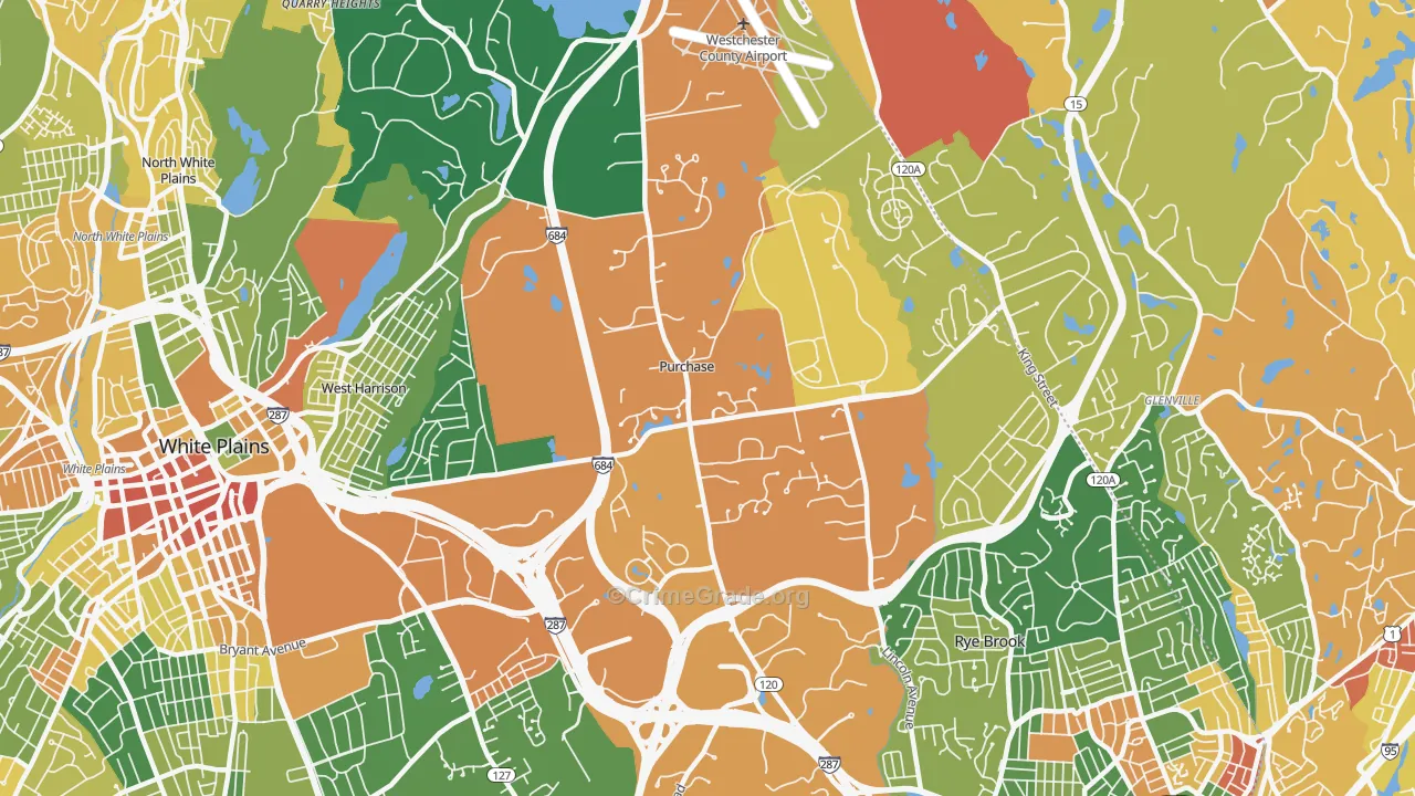 Purchase, NY Map of Assault Rates