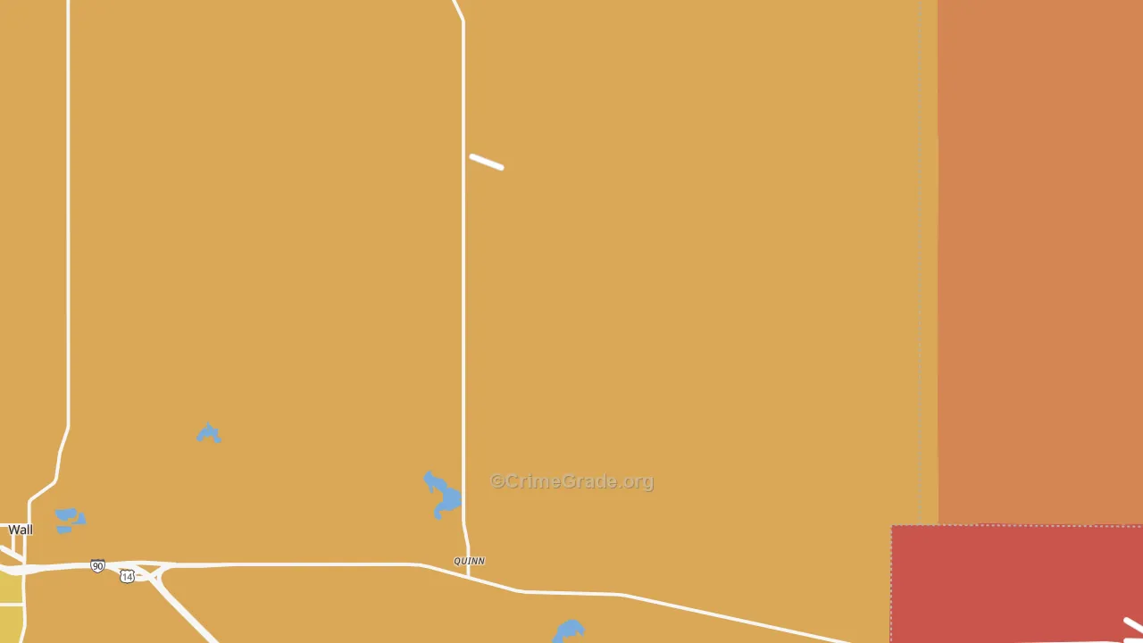 Quinn, SD Map of Assault Rates