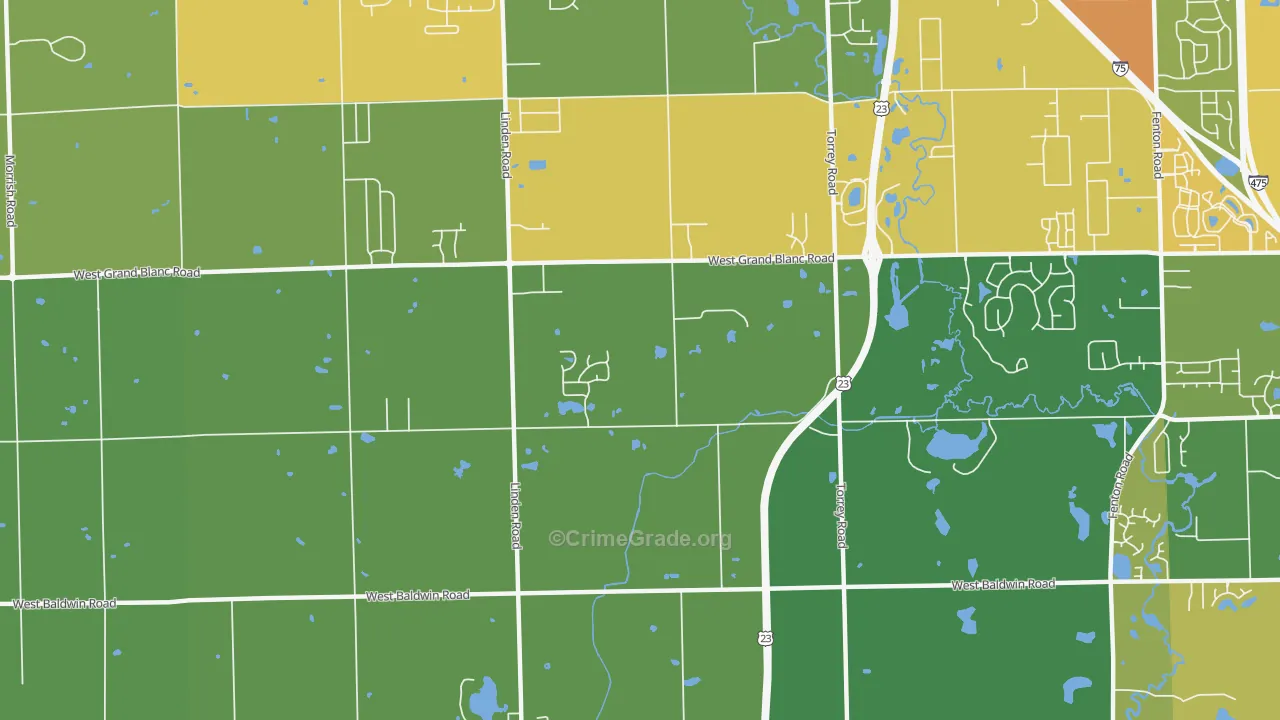 Rankin, MI Map of Assault Rates