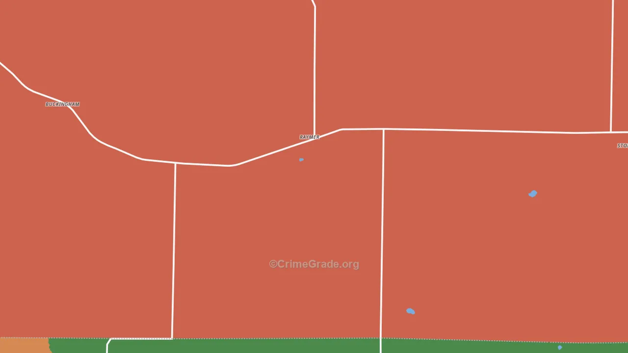 Raymer, CO Map of Assault Rates