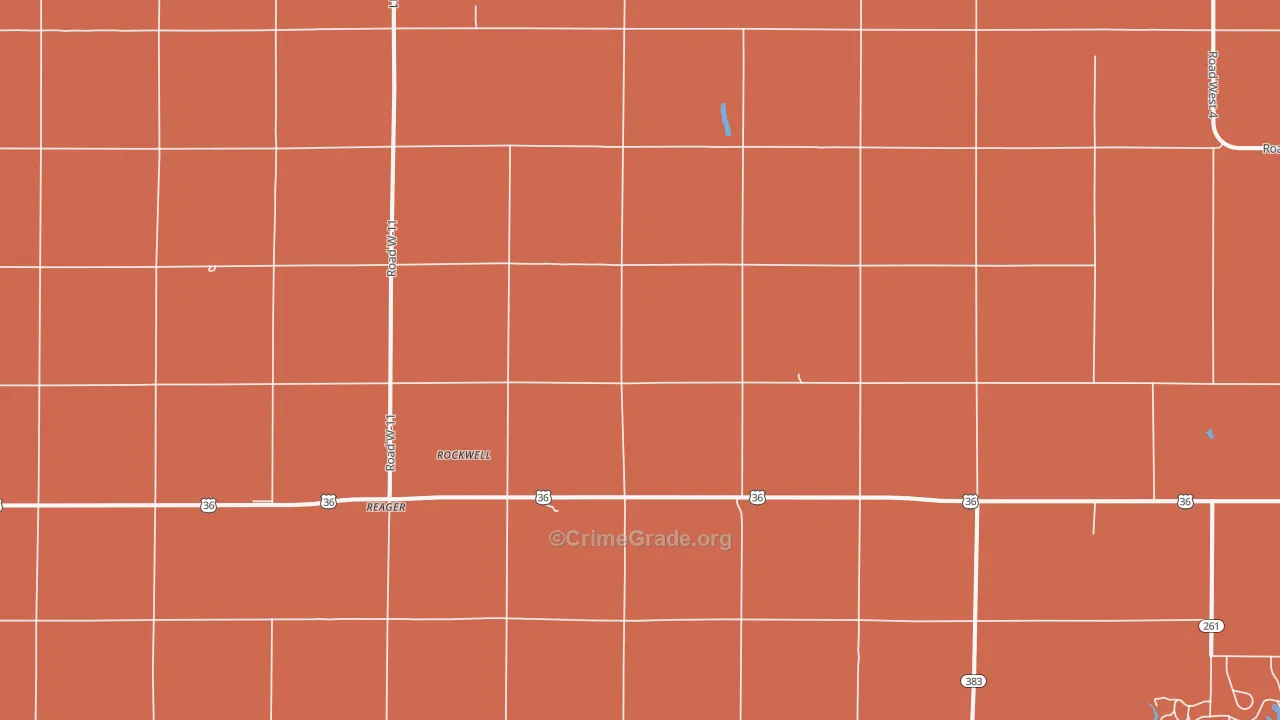 Reager, KS Map of Assault Rates