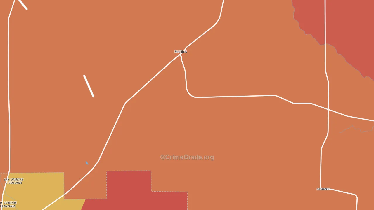Realitos, TX Map of Assault Rates