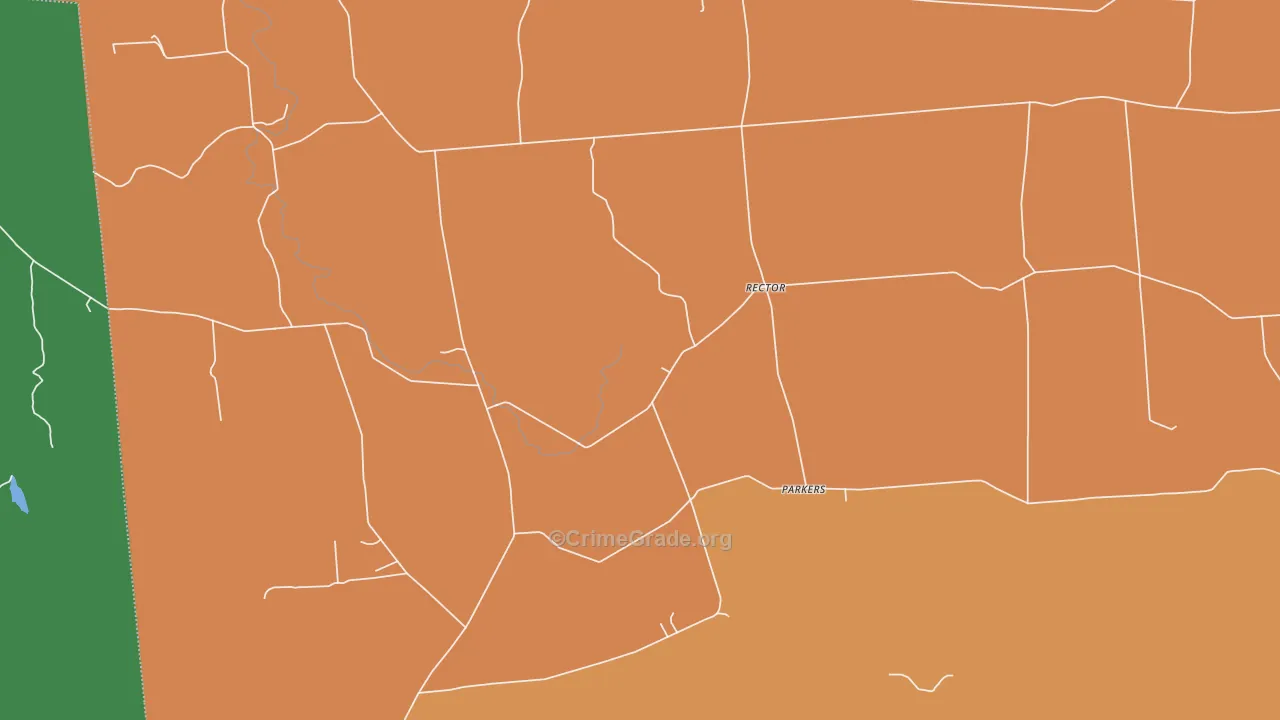 Rector, NY Map of Assault Rates
