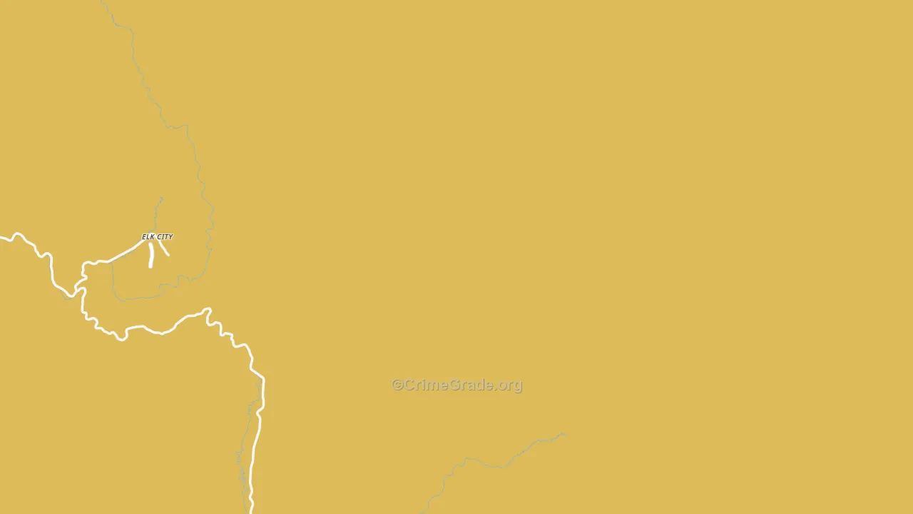 Red River Hot Springs, ID Map of Assault Rates