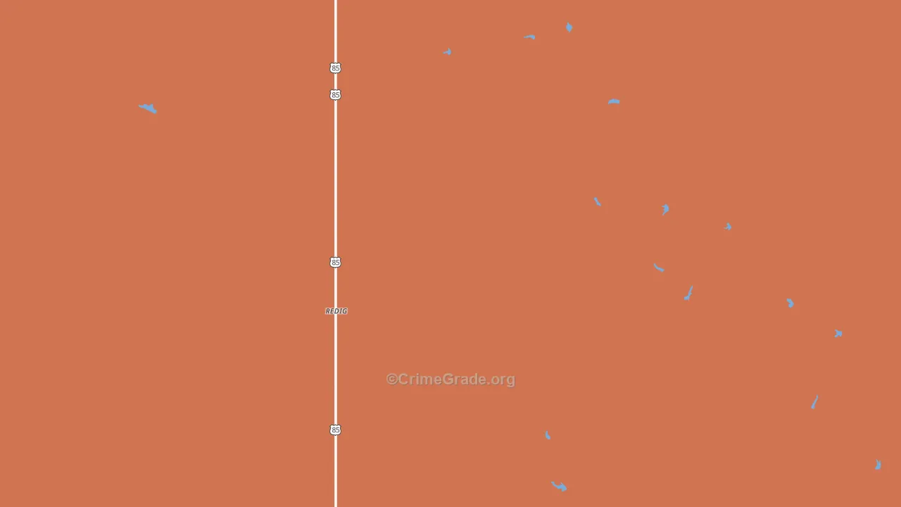 Redig, SD Map of Assault Rates