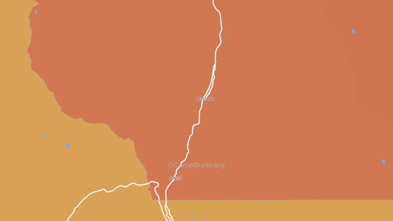Redstone, CO Map of Assault Rates