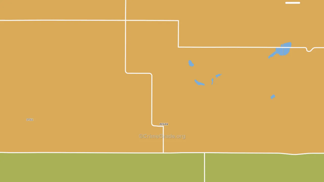 Regan, ND Map of Assault Rates