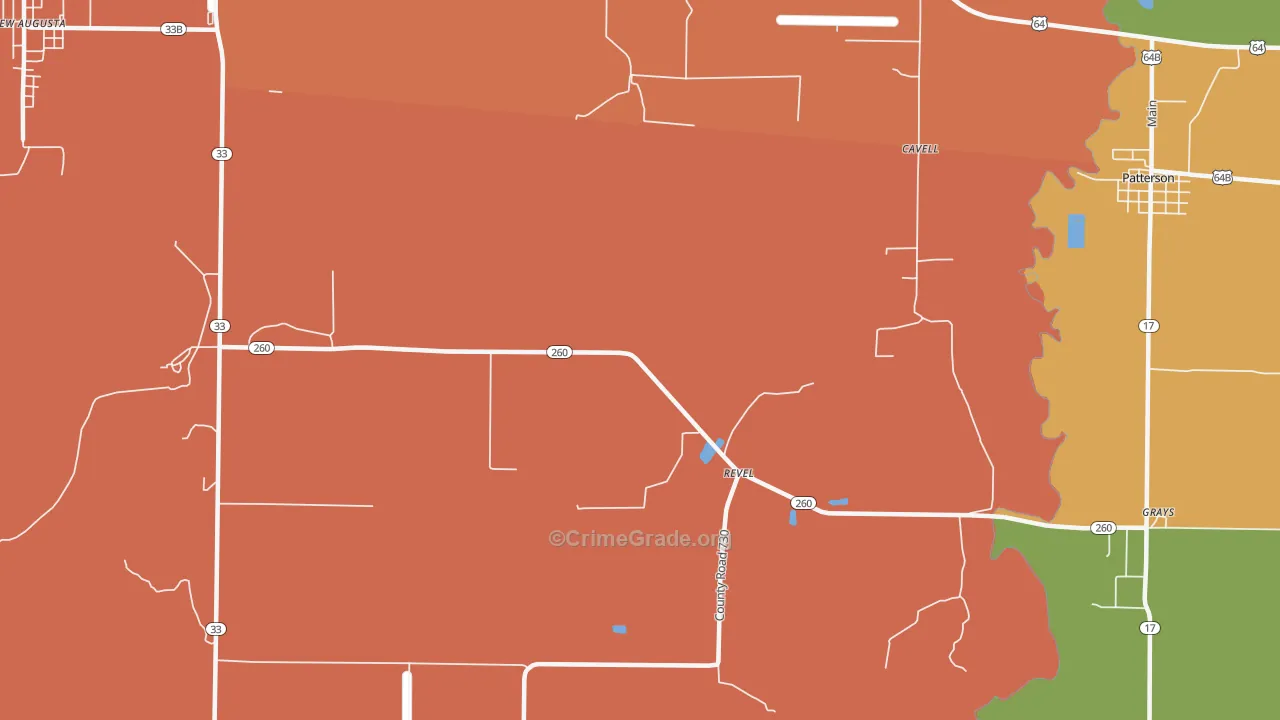 Revel, AR Map of Assault Rates