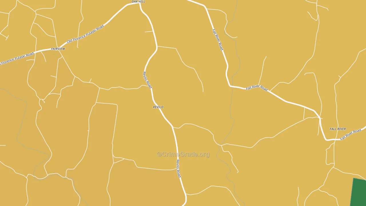 Revilo, TN Map of Assault Rates
