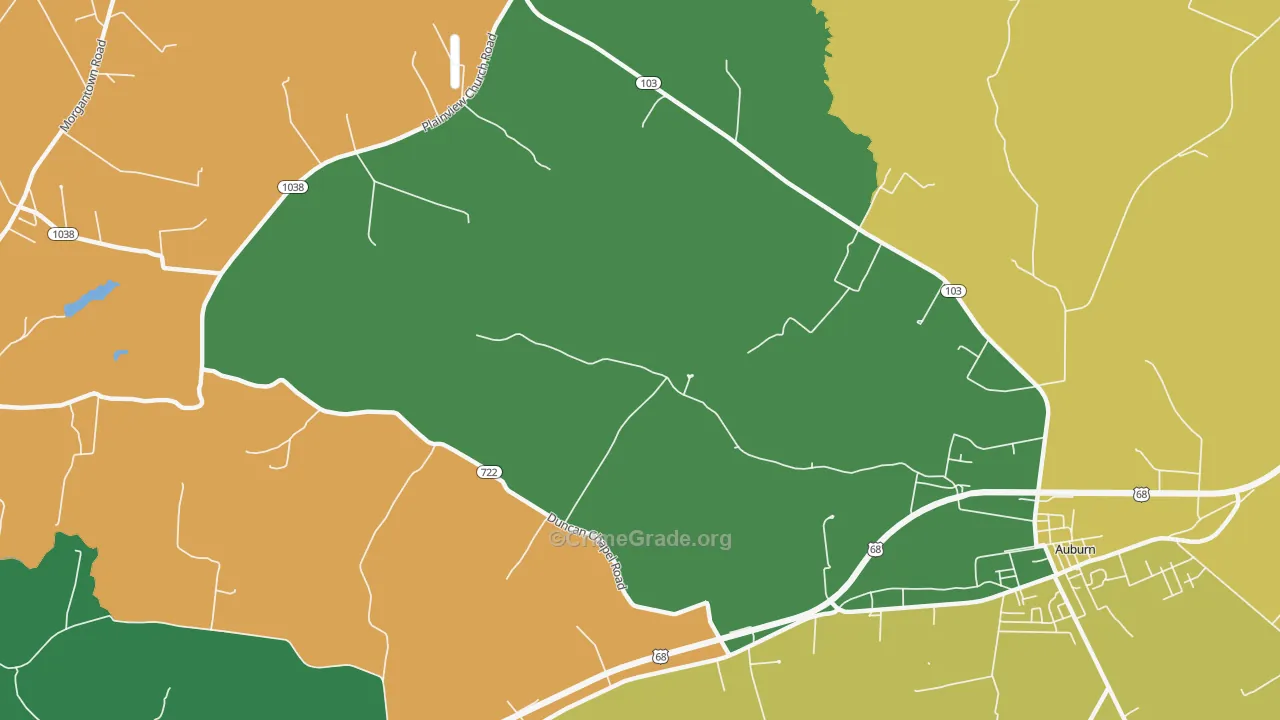 Richelieu, KY Map of Assault Rates