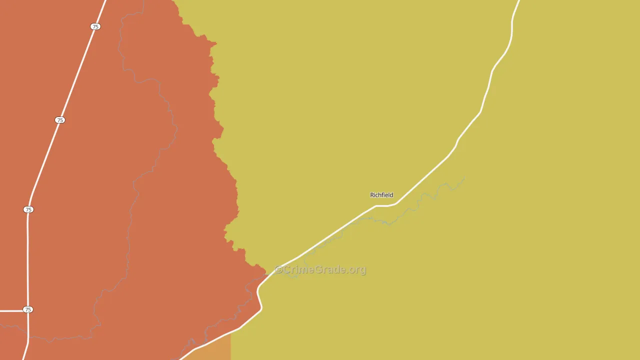 Richfield, ID Map of Assault Rates