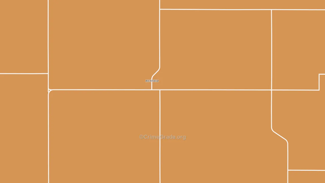 Richfield, KS Map of Assault Rates