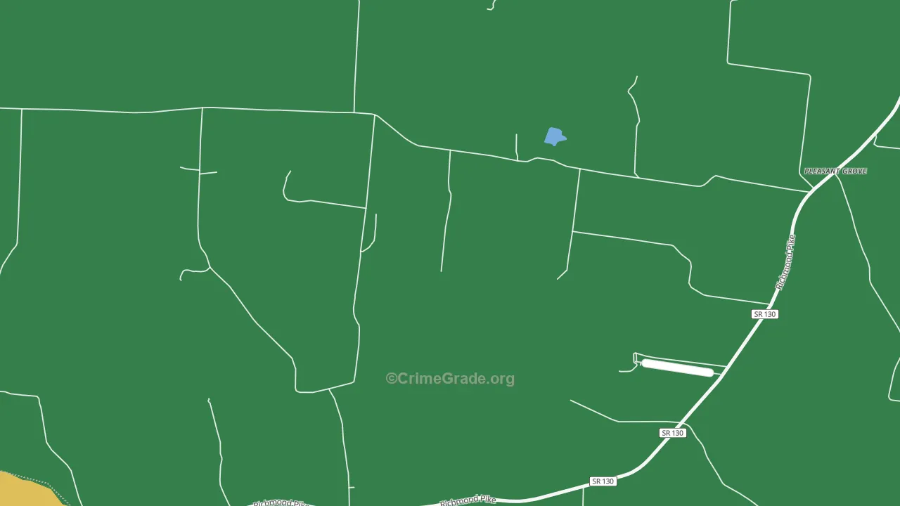 Richmond, TN Map of Assault Rates